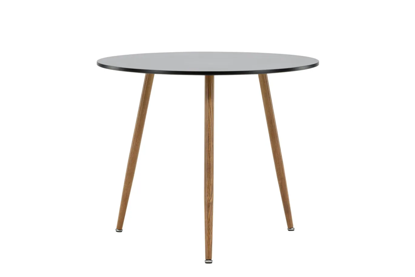 Fjôrd Eettafel Polar Rond EK-look/Zwart Ø90cm