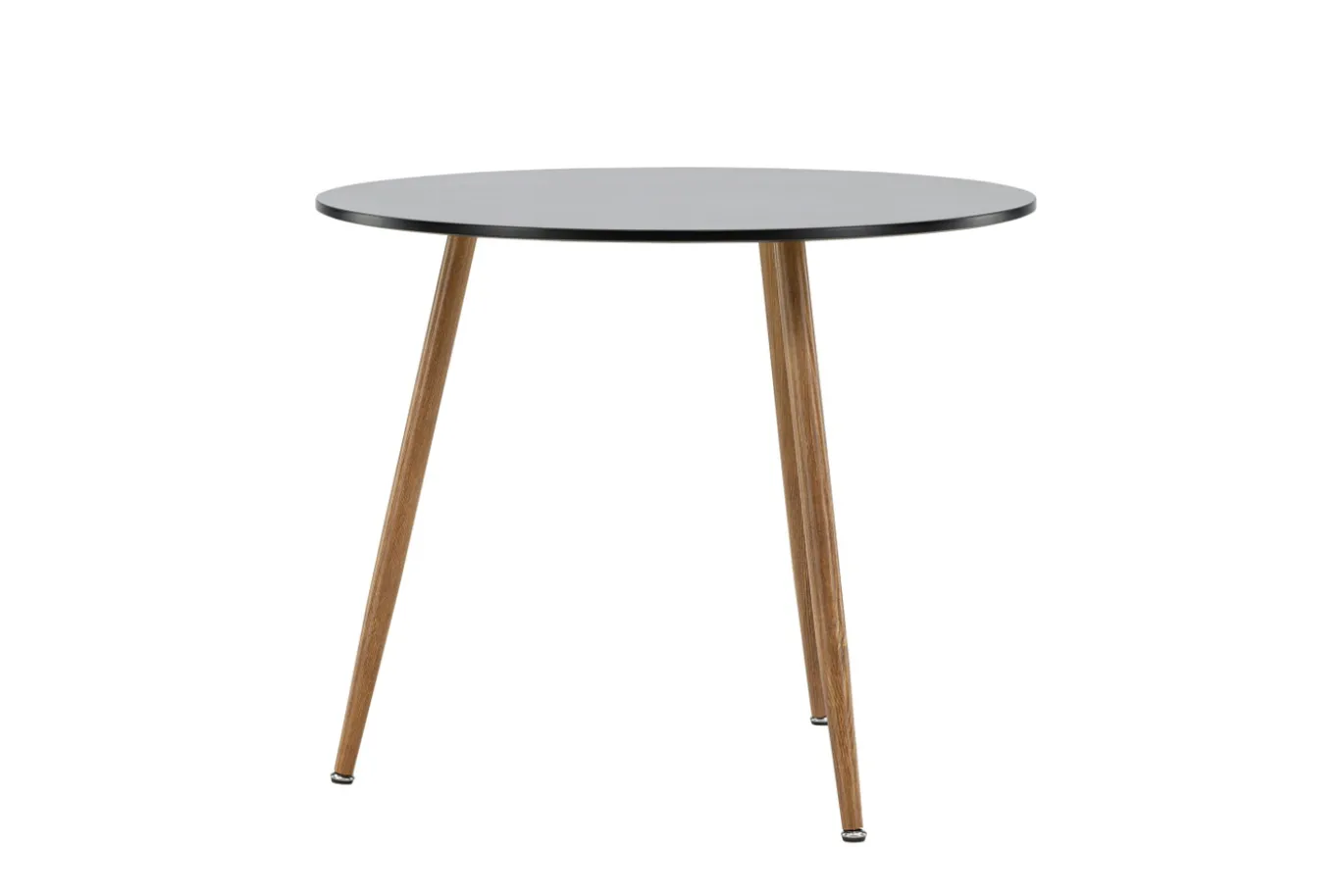 Fjôrd Eettafel Polar Rond EK-look/Zwart Ø90cm