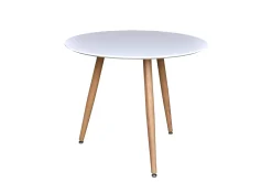 Fjôrd Eettafel Polar Rond Ek-look/Wit Ø90cm