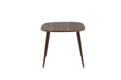 Fjôrd Eettafel Sanford Ovaal 180x90x75cm Donker Bruin Mdf