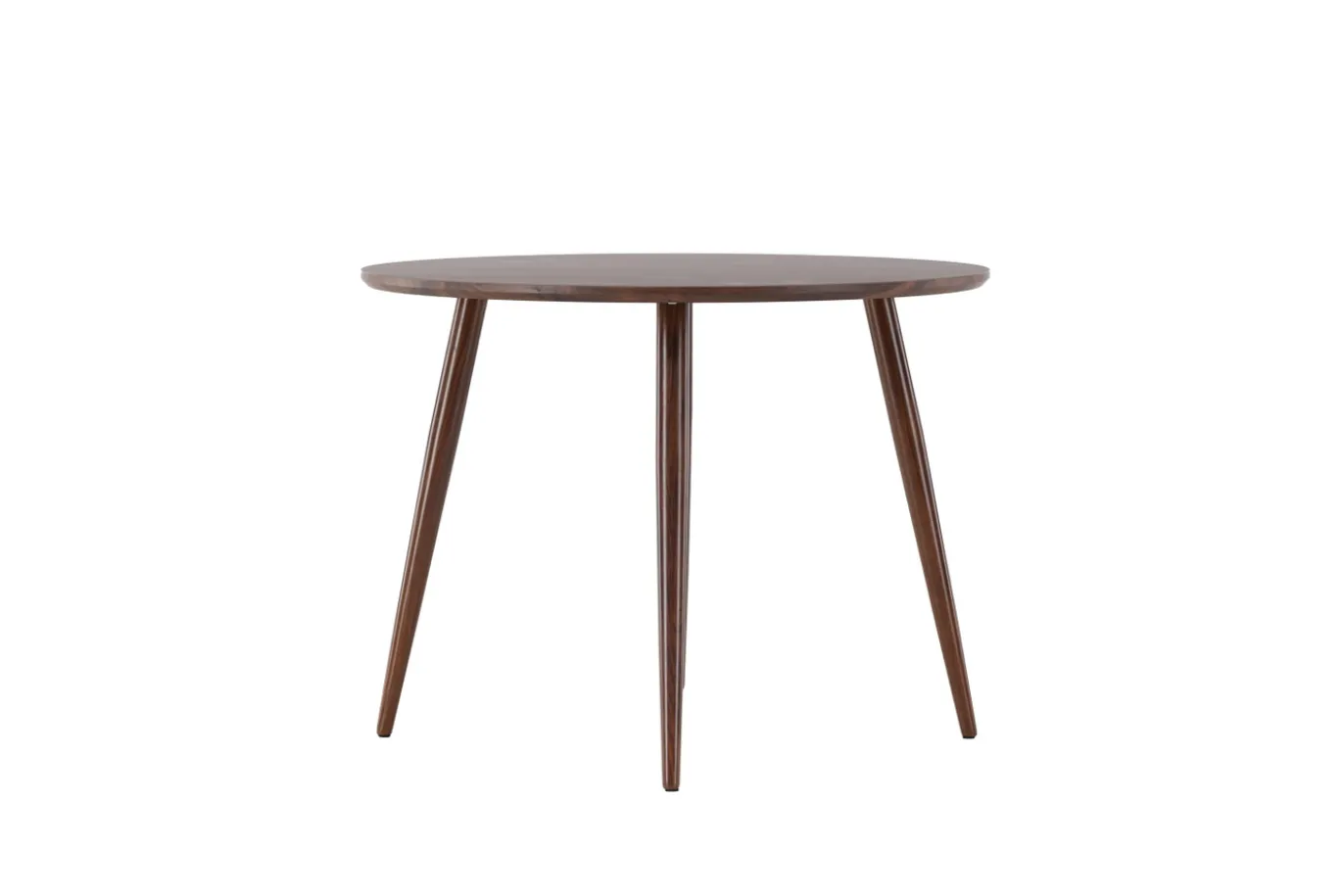 Fjôrd Eettafel Sanford Rond Ø100x75cm Donkerbruin Mdf