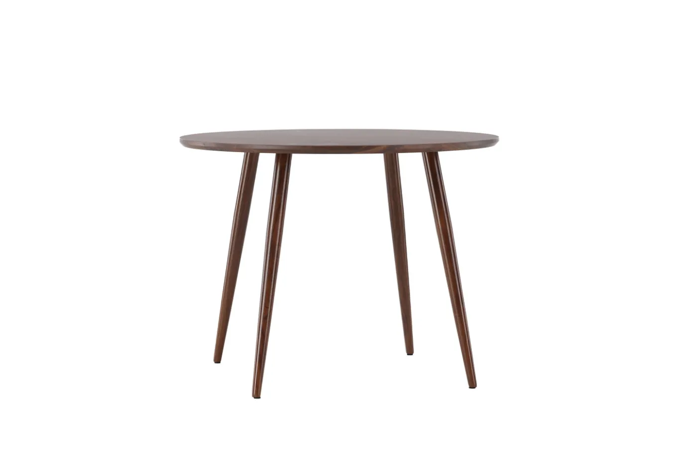 Fjôrd Eettafel Sanford Rond Ø100x75cm Donkerbruin Mdf