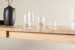 Fjôrd Eettafel Slider Uitschuifbaar Naturel Eiken 170+40+40cm