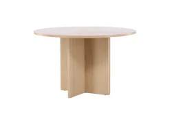Fjôrd Eettafel Strada Whitewash ⌀120cm