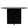 Fjôrd Eettafel Strada Zwart ⌀120cm