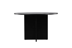 Fjôrd Eettafel Strada Zwart ⌀120cm