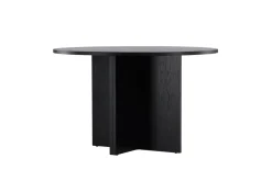 Fjôrd Eettafel Strada Zwart ⌀120cm