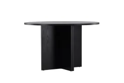 Fjôrd Eettafel Strada Zwart ⌀120cm