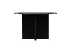 Fjôrd Eettafel Strada Zwart ⌀120cm