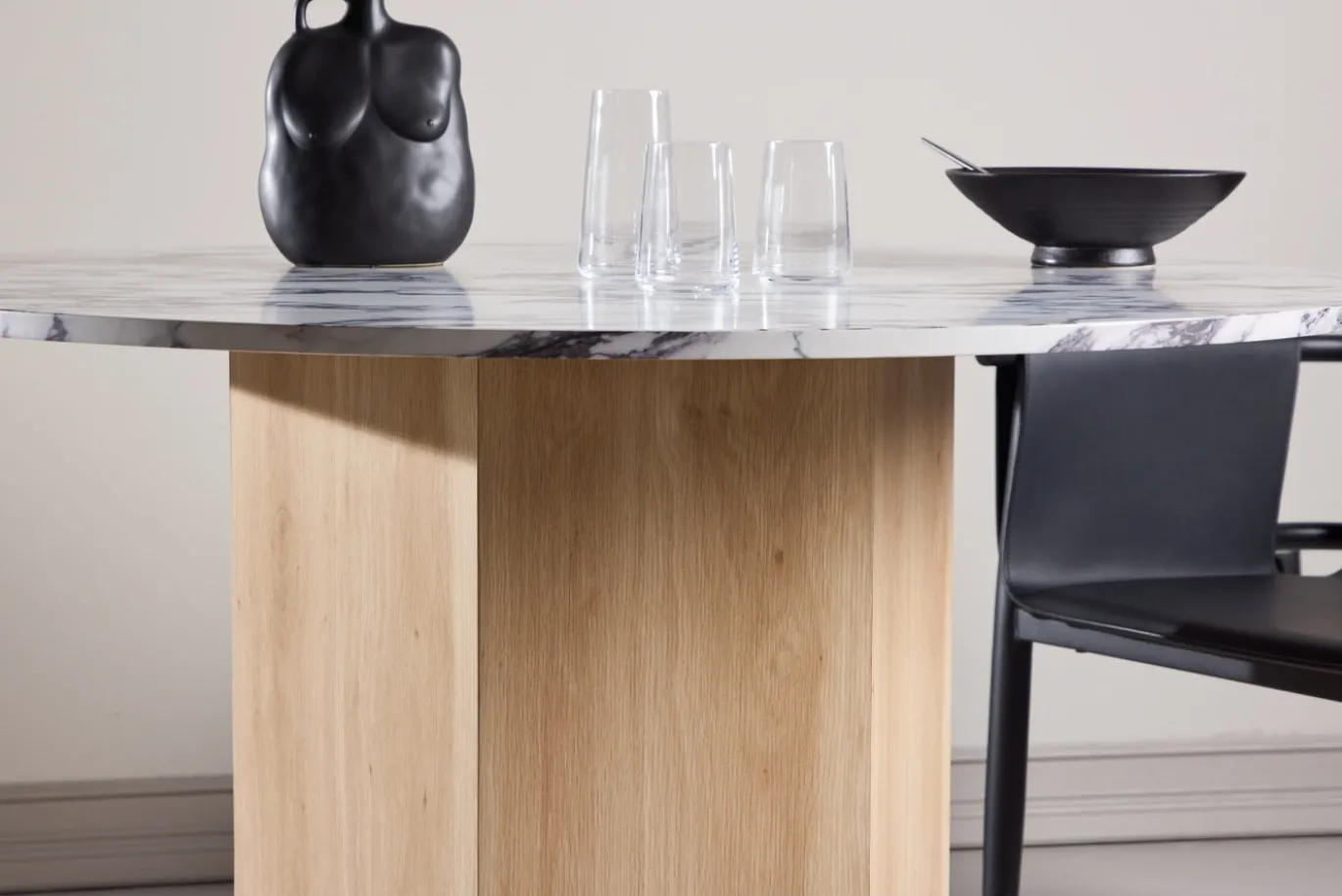 Fjôrd Eettafel Tekla Rond Lichtgrijs ⌀120cm