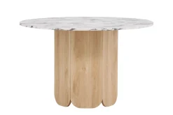 Fjôrd Eettafel Tekla Rond Lichtgrijs ⌀120cm