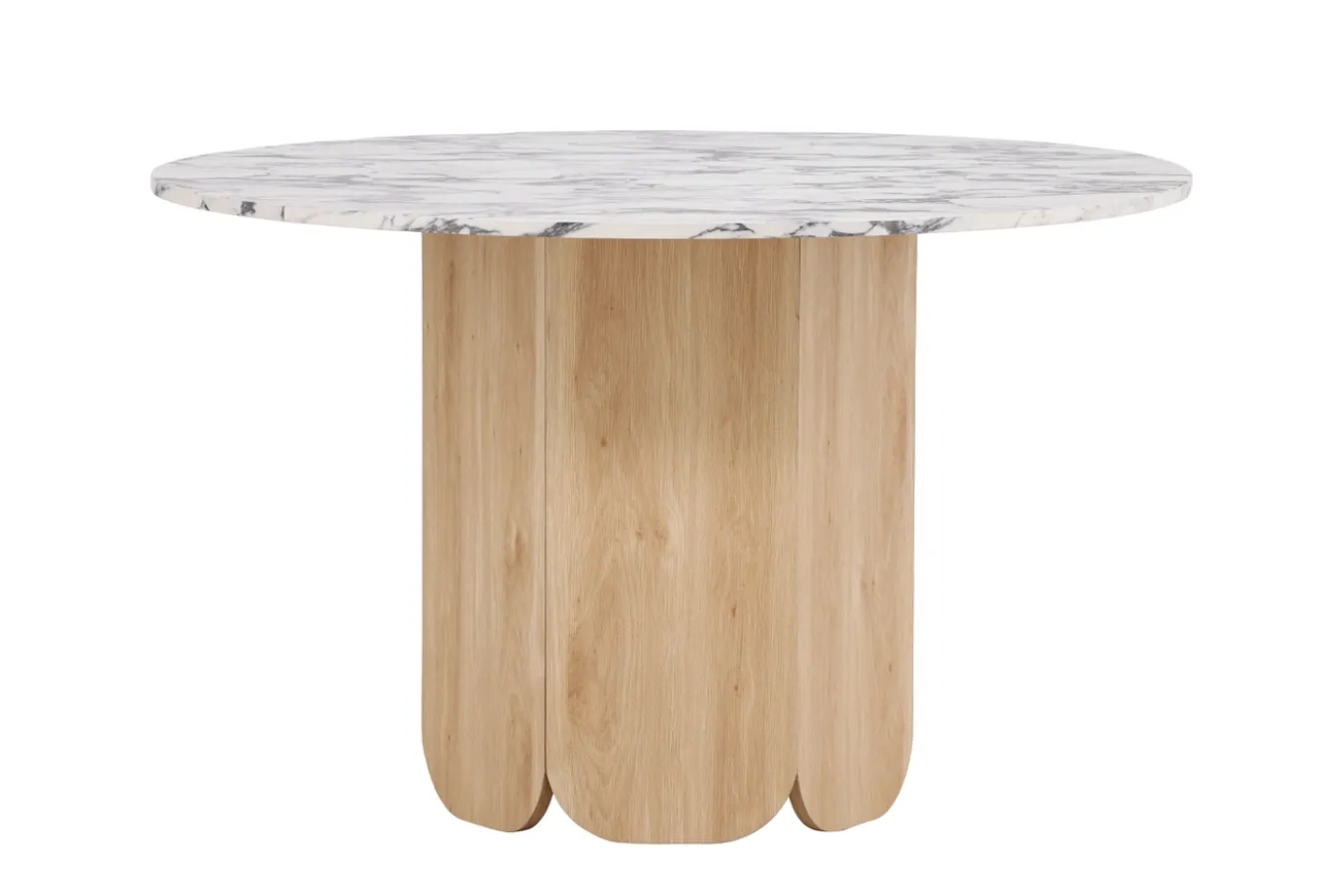 Fjôrd Eettafel Tekla Rond Lichtgrijs ⌀120cm