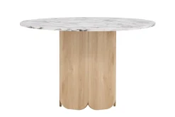 Fjôrd Eettafel Tekla Rond Lichtgrijs ⌀120cm