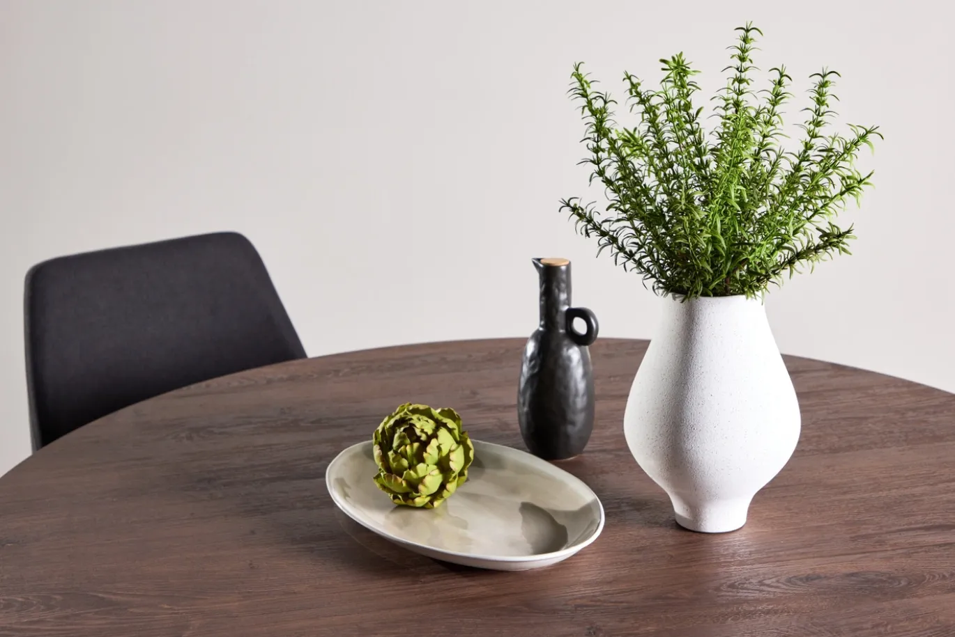 Fjôrd Eettafel Tekla Rond Mokka ⌀120cm