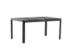 Fjôrd Eettafel Togo Zwart Teak 150x90cm