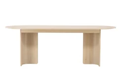 Fjôrd Eettafel Tyresö Ovaal Whitewash 220x100cm