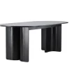 Fjôrd Eettafel Tyresö Ovaal Zwart 220x100cm