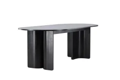 Fjôrd Eettafel Tyresö Ovaal Zwart 220x100cm