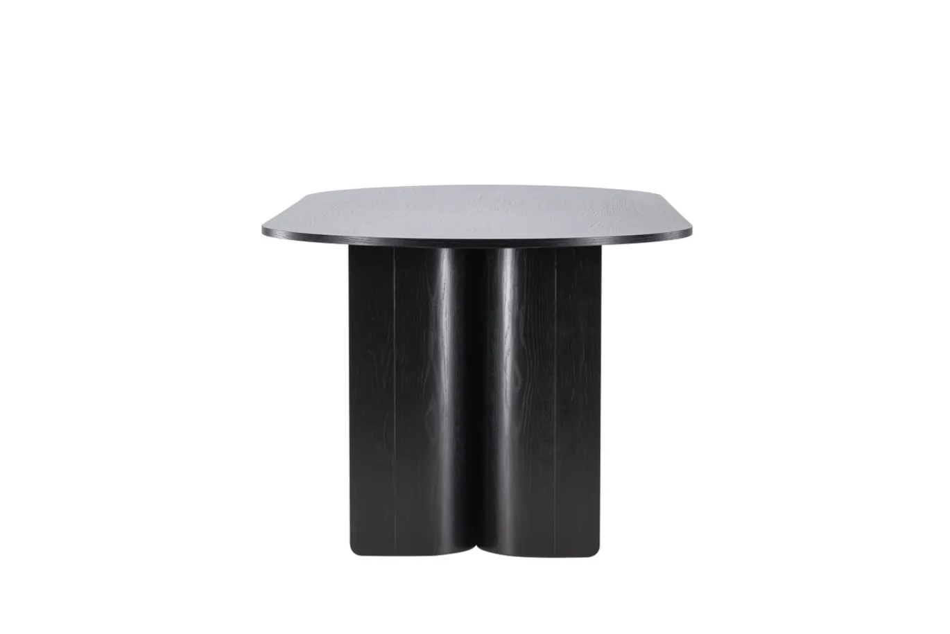 Fjôrd Eettafel Tyresö Ovaal Zwart 220x100cm
