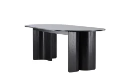 Fjôrd Eettafel Tyresö Ovaal Zwart 220x100cm