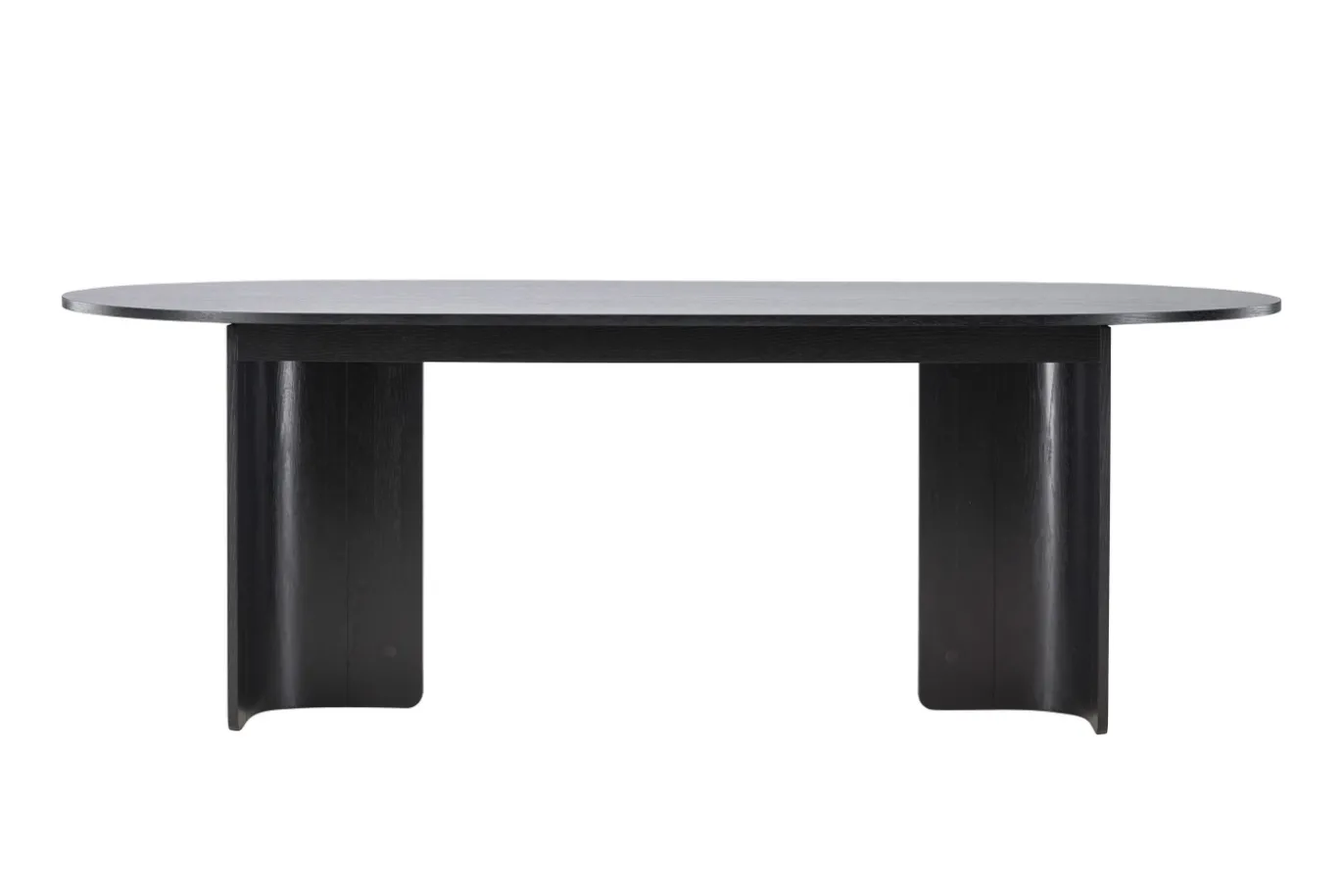 Fjôrd Eettafel Tyresö Ovaal Zwart 220x100cm