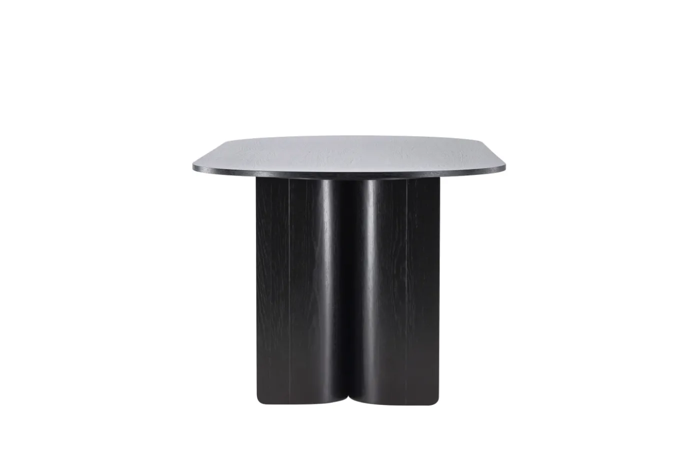 Fjôrd Eettafel Tyresö Ovaal Zwart 220x100cm