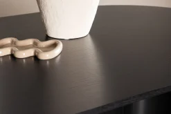 Fjôrd Eettafel Tyresö Ovaal Zwart 220x100cm