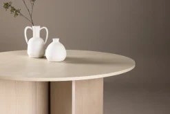 Fjôrd Eettafel Tyresö Rond Whitewash ⌀120cm
