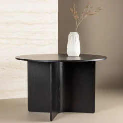Fjôrd Eettafel Tyresö Rond Zwart ⌀120cm
