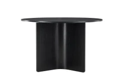 Fjôrd Eettafel Tyresö Rond Zwart ⌀120cm