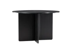 Fjôrd Eettafel Tyresö Rond Zwart ⌀120cm