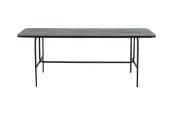 Fjôrd Eettafel Uno Zwart Fineer 200cm