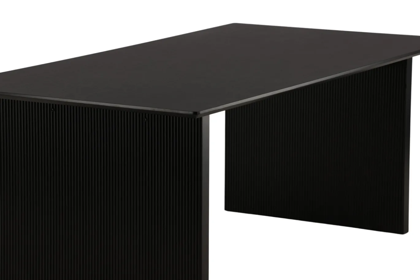 Fjôrd Eettafel Vail Zwart MDF 200cm