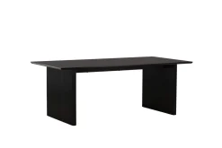 Fjôrd Eettafel Vail Zwart MDF 200cm