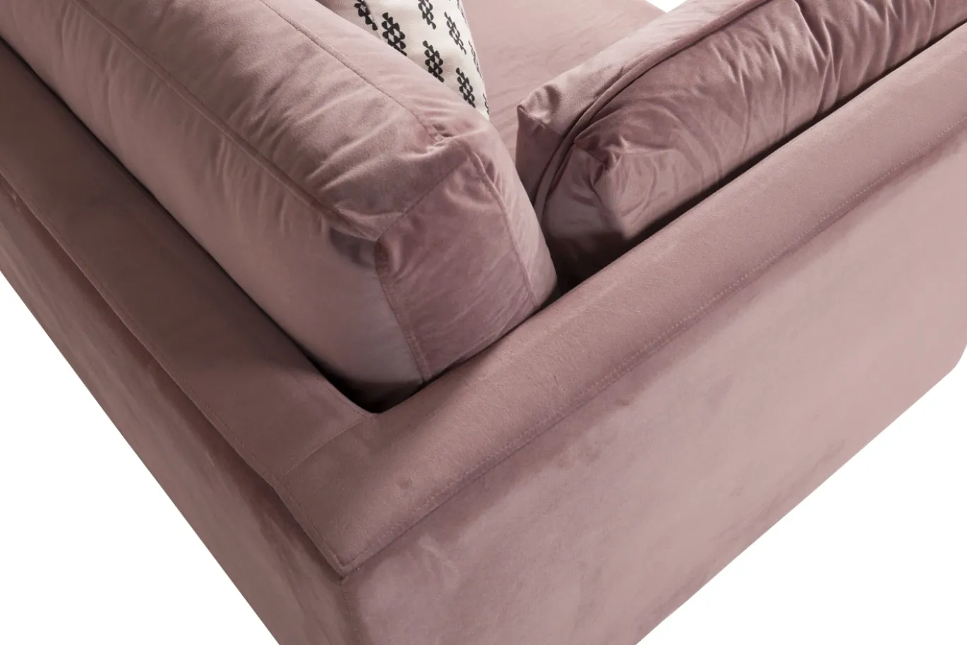 Fjôrd Fauteuil Boom Velvet Dusty pink