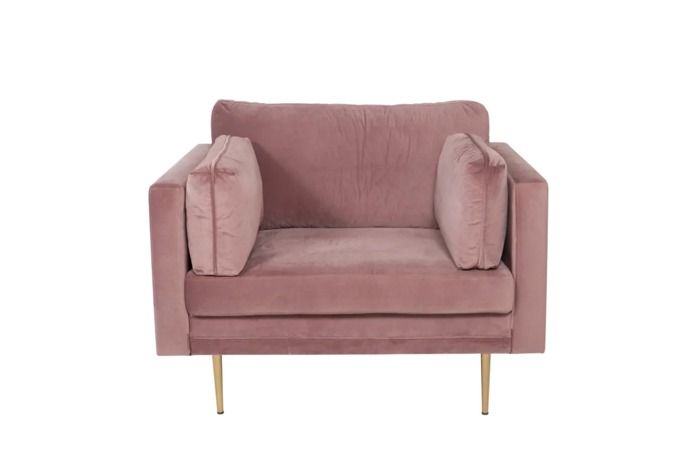 Fjôrd Fauteuil Boom Velvet Dusty pink