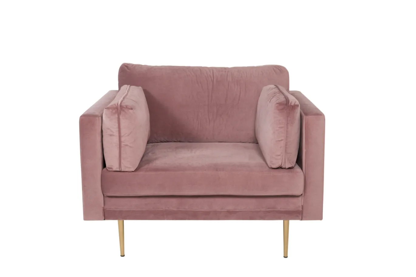 Fjôrd Fauteuil Boom Velvet Dusty pink