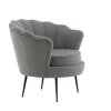 Fjôrd Fauteuil Calais Grijs Stof