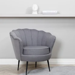 Fjôrd Fauteuil Calais Grijs Stof