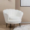 Fjôrd Fauteuil Calais Wit Teddy
