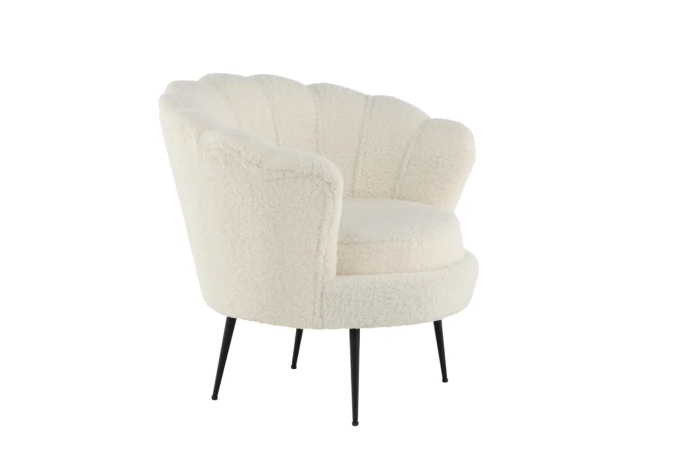 Fjôrd Fauteuil Calais Wit Teddy