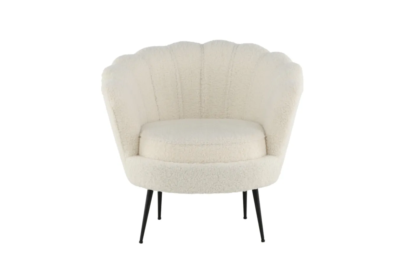Fjôrd Fauteuil Calais Wit Teddy