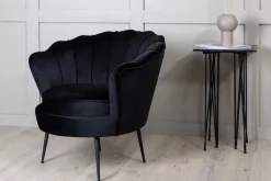 Fjôrd Fauteuil Calais Zwart Velvet
