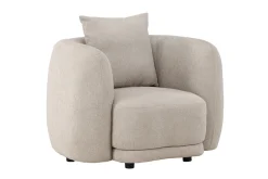 Fjôrd Fauteuil Cielo Beige Bouclé