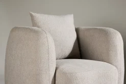 Fjôrd Fauteuil Cielo Beige Bouclé