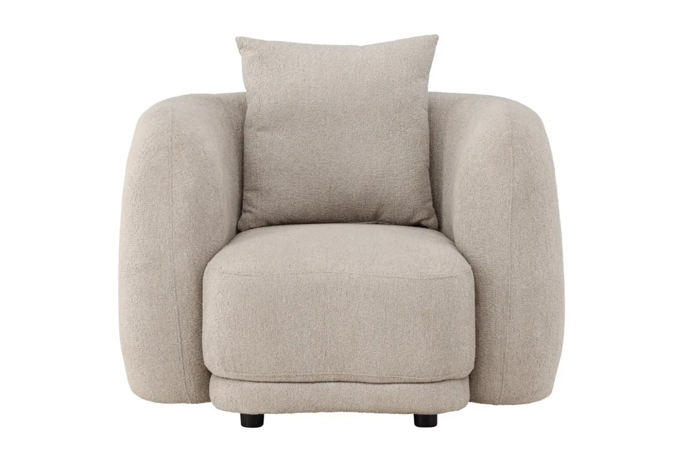 Fjôrd Fauteuil Cielo Beige Bouclé