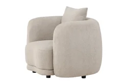 Fjôrd Fauteuil Cielo Beige Bouclé