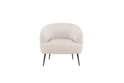 Fjôrd Fauteuil Derry Beige Ribstof