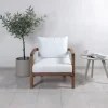 Fjôrd Fauteuil Erica Acacia Wire Brushed/Off White