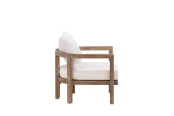 Fjôrd Fauteuil Erica Acacia Wire Brushed/Off White